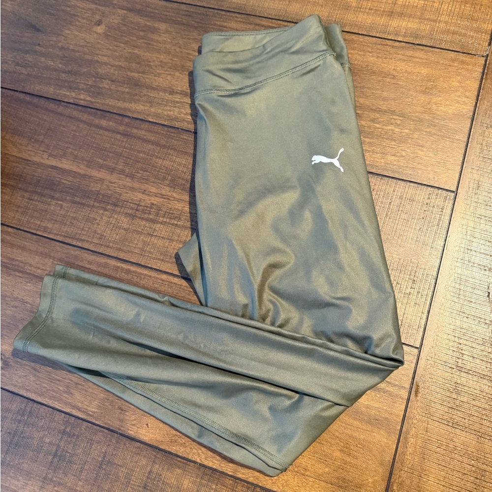 Puma Olive Track Pants
